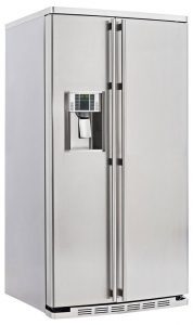 Optionen bei einem amerikanischen Kühlschrank
